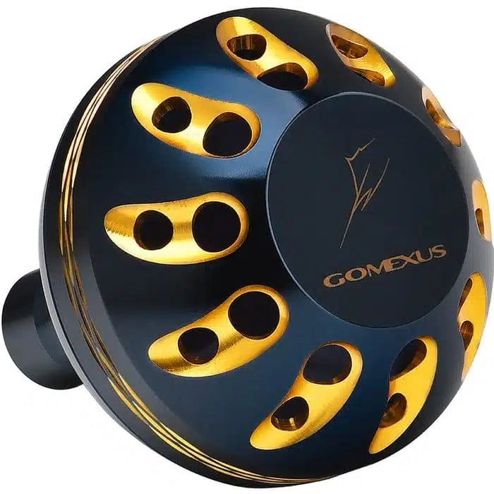 Gomexus Aluminum Reel Power Knob 45 47mm B45 - 45mm / Silver/Gold