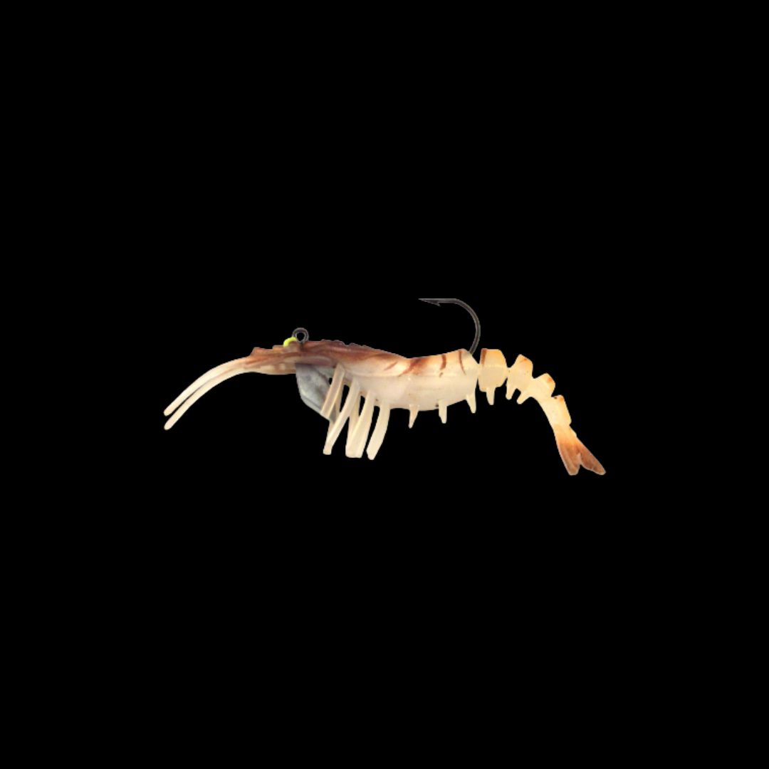 Jumbo Vudu Shrimp 4 inch - Gold
