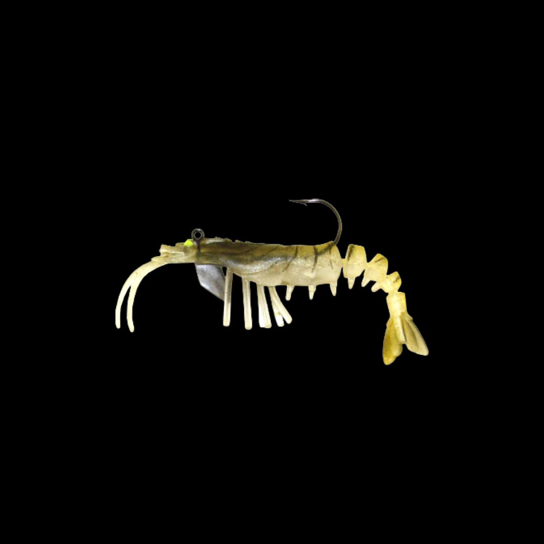 Jumbo Vudu Shrimp 4 inch - Gold
