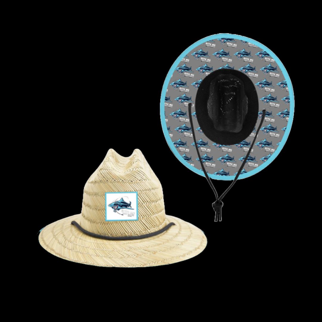 Killer Shark Straw Hat (Kid's Size)