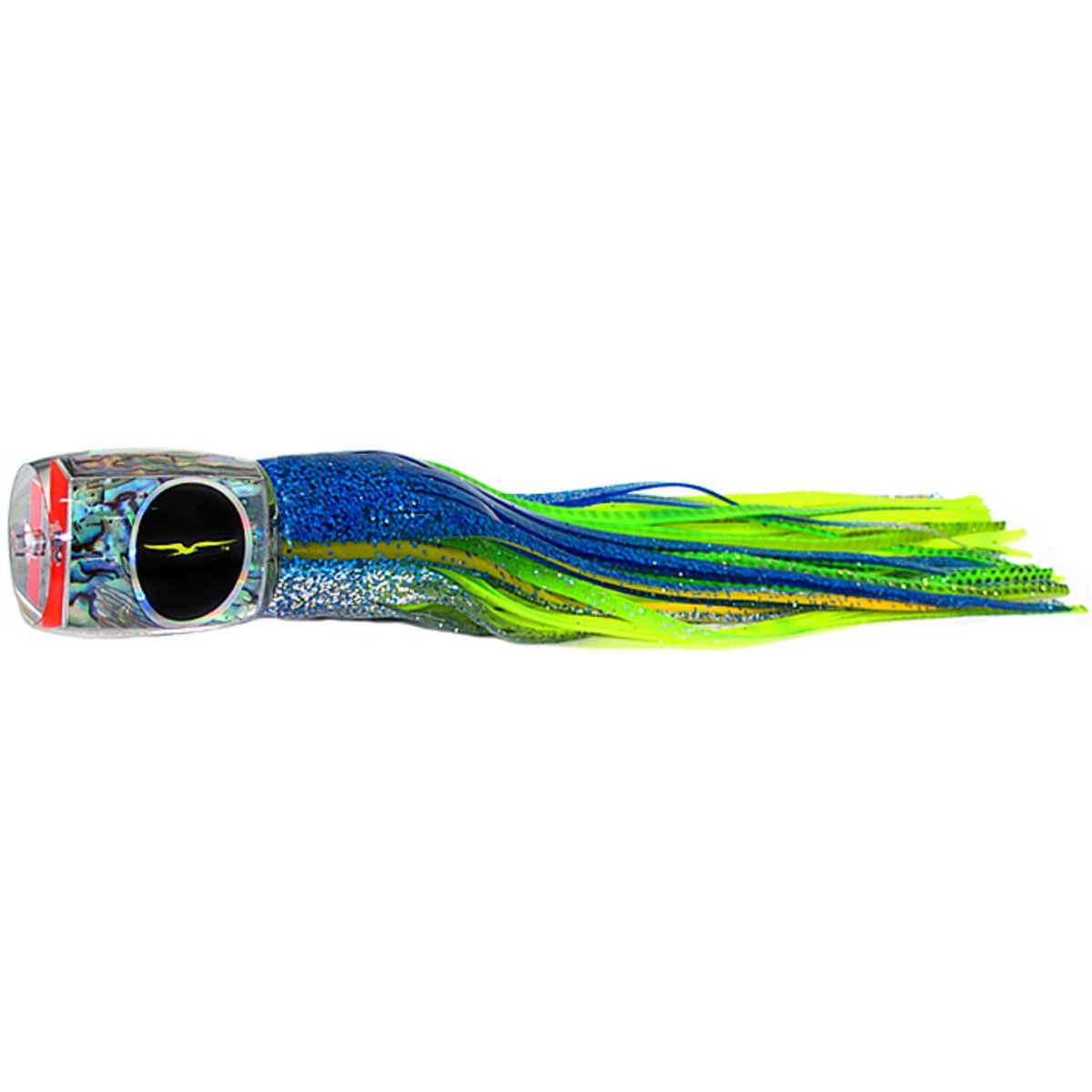 Black Bart Marlin Candy Medium Heavy Tackle Lure - Black Dot/Yellow Tiger (HN)