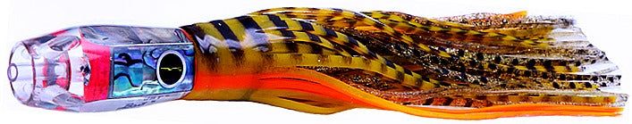Black Bart ProJet Heavy Tackle Lure - Yellow Tiger/Gold Dot No Rigging (HN)