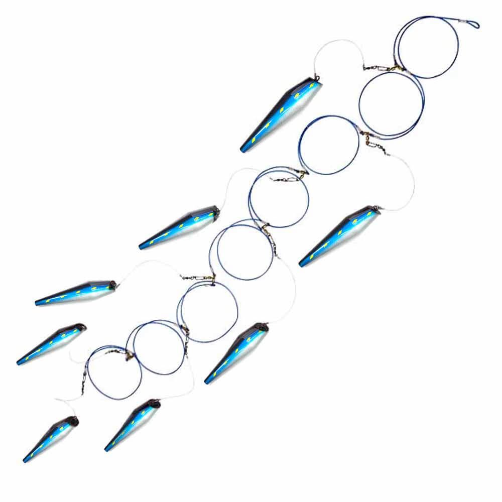 Boone Lulu Mackerel 13.5in 8-Pin Rigged Ultimate Pin Teaser