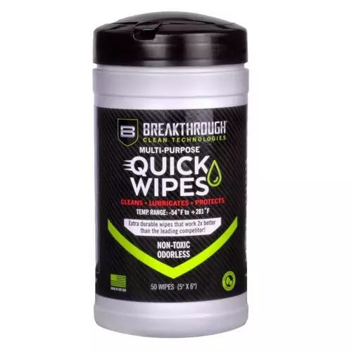 BREAKTHROUGH CLEAN TECHNOLOGIES Synthetic Multi-Purpose CLP Quick Wipe 50 pk Canister