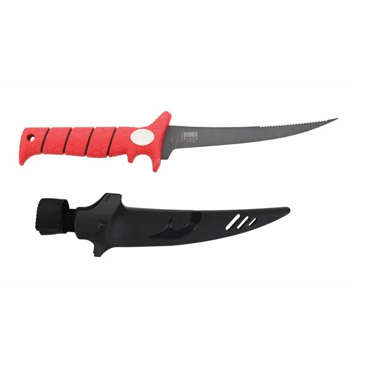 Bubba Tapered Flex Spine Serrated Fillet Knives