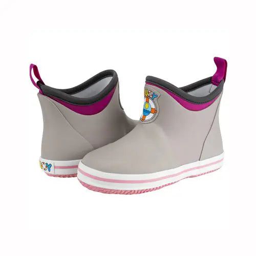 BUOY BOOTS KIDS ANKLE BOOTS PINK / GRAY