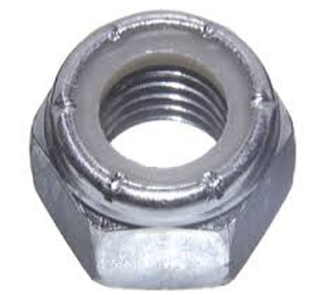 Trailer 1/2 Stainless Steel Nylon Lock Nut