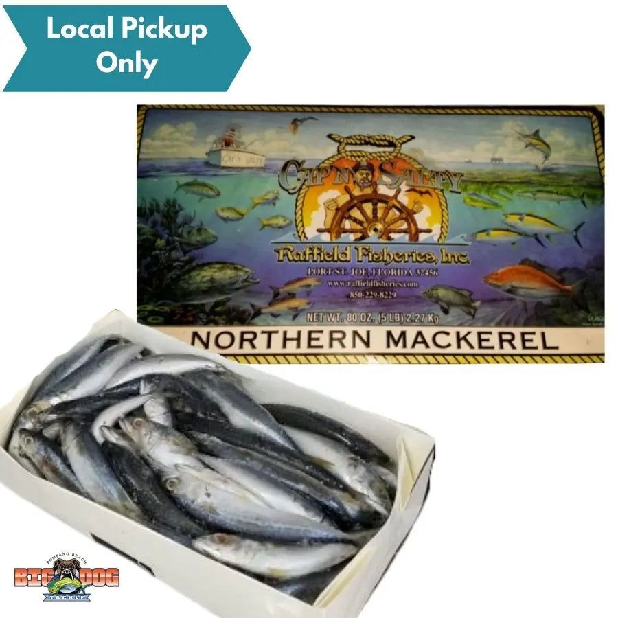 CAP'N SALTY FROZEN NORTHERN MACKEREL 5LB