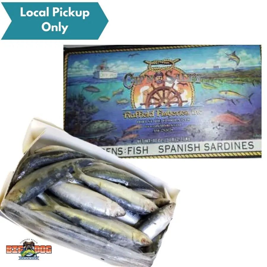 CAP'N SALTY FROZEN SPANISH SARDINES 5LB