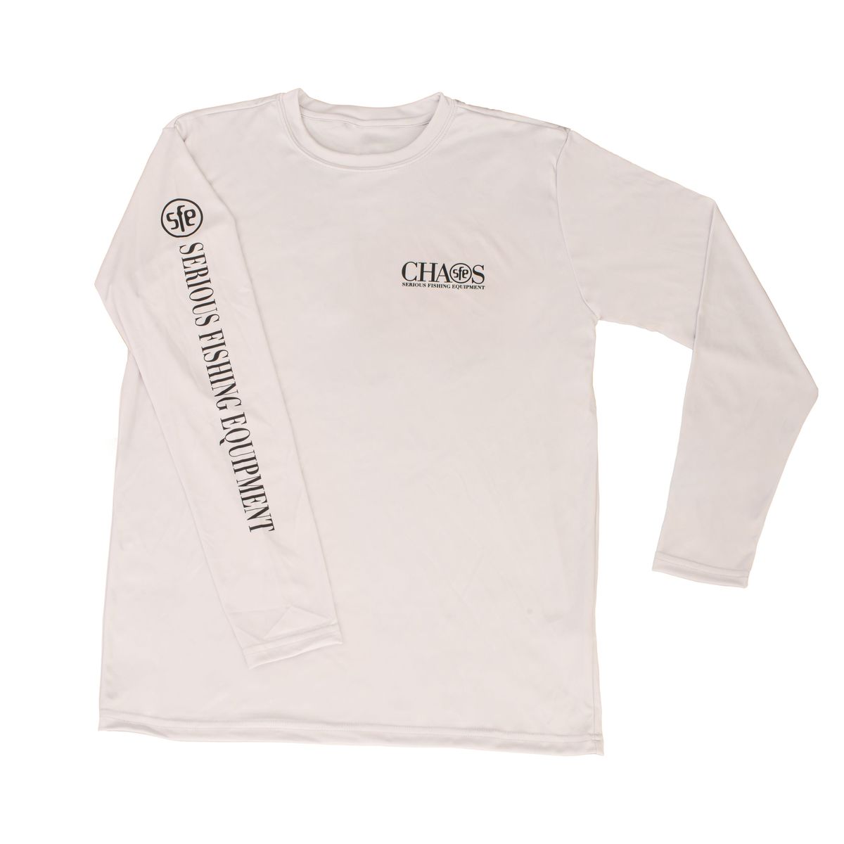 CHAOS SFE Logo BW Mens Xtreme-Tek Long Sleeve Shirt