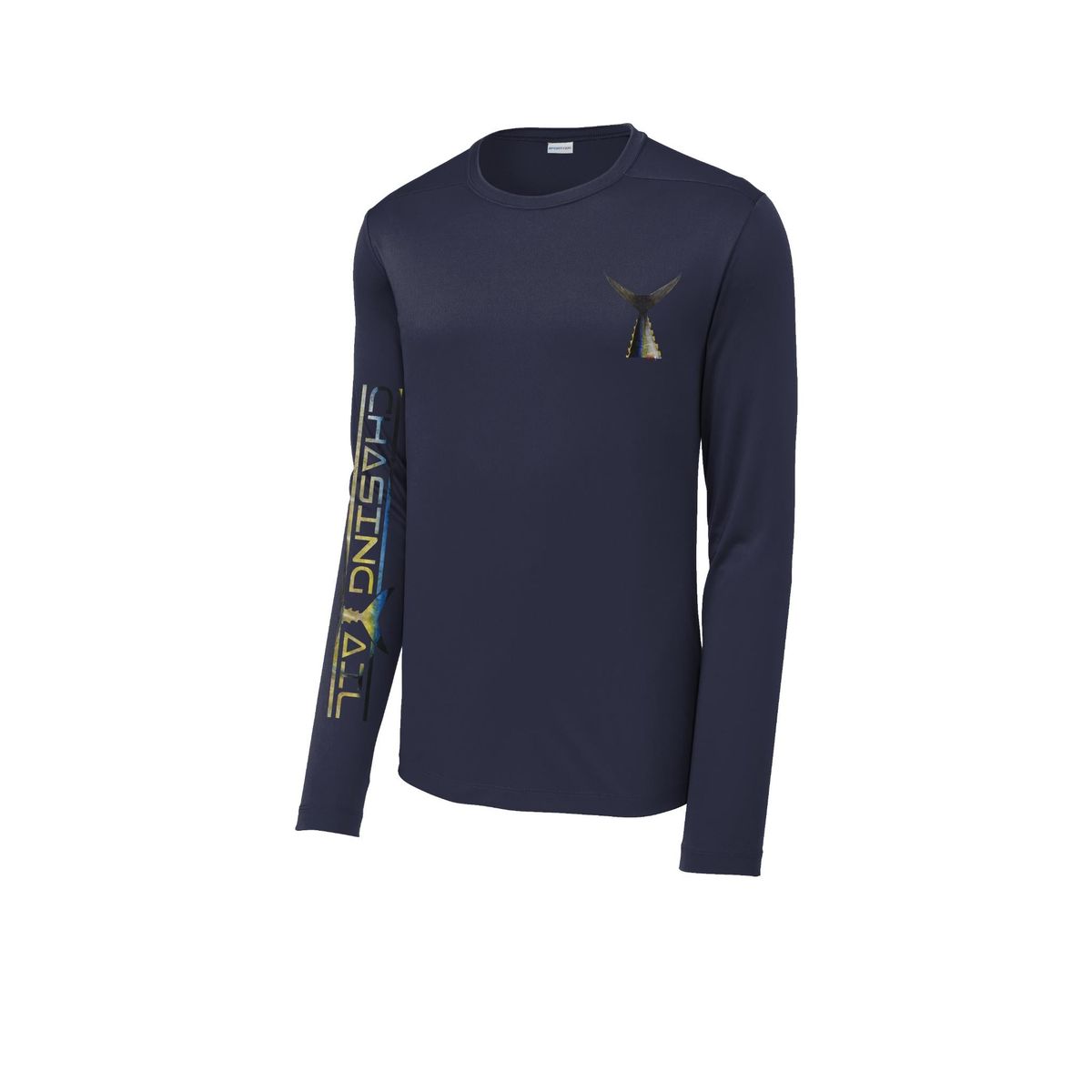 Chasing Tail Strategic Angler Collaboration Performance Long Sleeve Shirt