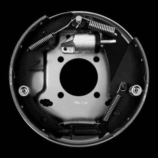 12'' GALV X HYD BRAKE LEFT