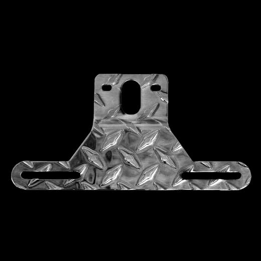 Aluminum Tread License Plate Bracket