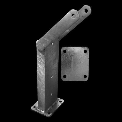 BOW STOP 4'' ROLLER C8 - GALV