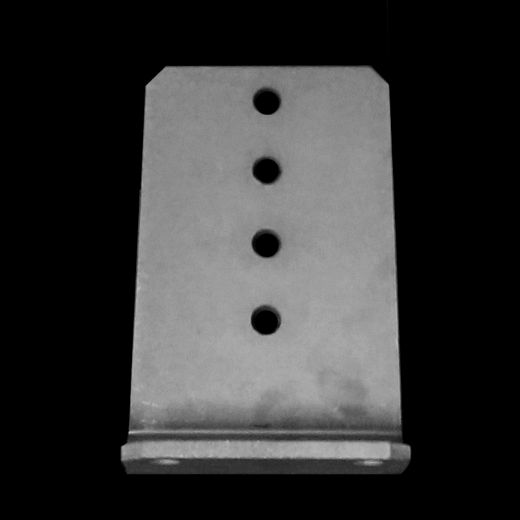 BUNK BRACKET - VERTICAL - 8'' - ALUM