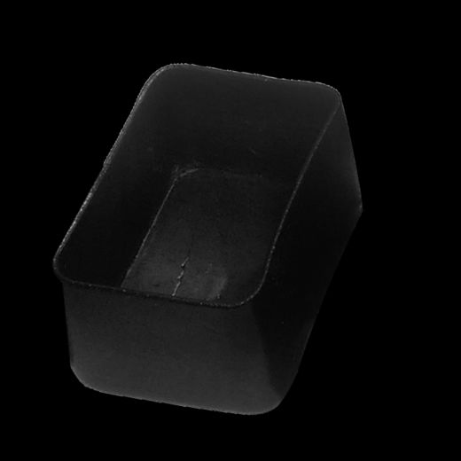 END CAP 2'' X 4'' TUBE - VINYL