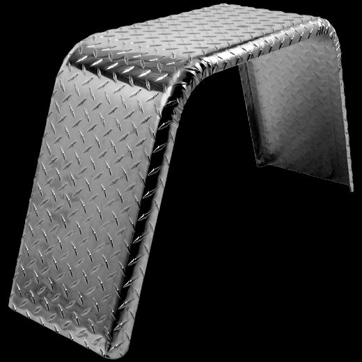 FENDER - 13''-15''T - S/A - JEEP STYLE - ALUM
