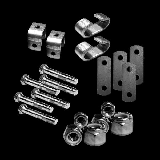 HANGER KIT - DOUBLE EYE SPRING - 1 AXLE