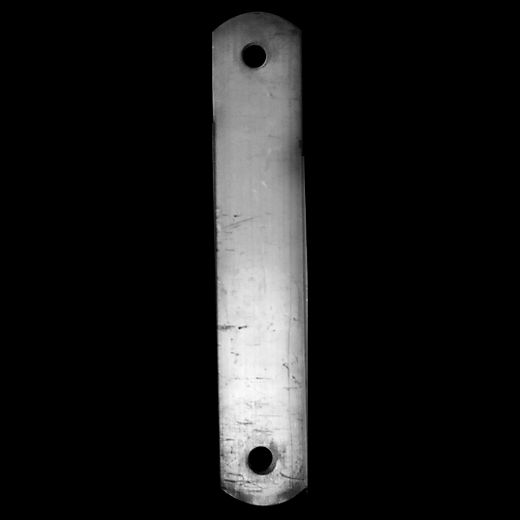 Aluminum Plate (3/8" Hole Size, 6.75" Distance Between Holes, 1 1/2" Width, 1/4" Thickness, 8.25" Overall Length)