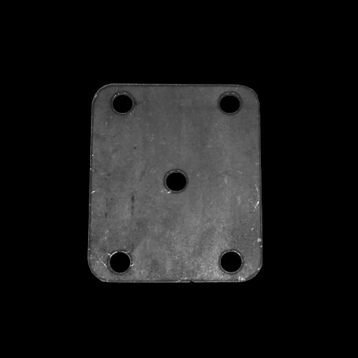 PLATE WINCH BASE 5H - STEEL (42084)