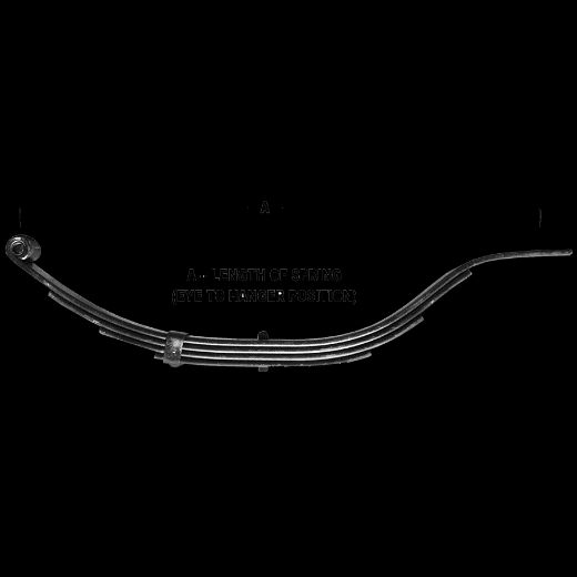 SPRING - 20'' 3 LEAF SLIPPER 1500 #