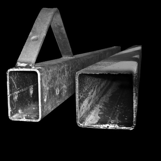 TONGUE 3'' X 3''X 8' / 11GA - GALV