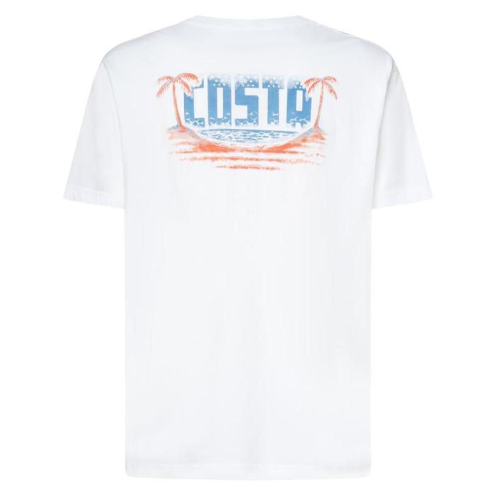 Costa Americana Two Palms White S/S T-Shirt