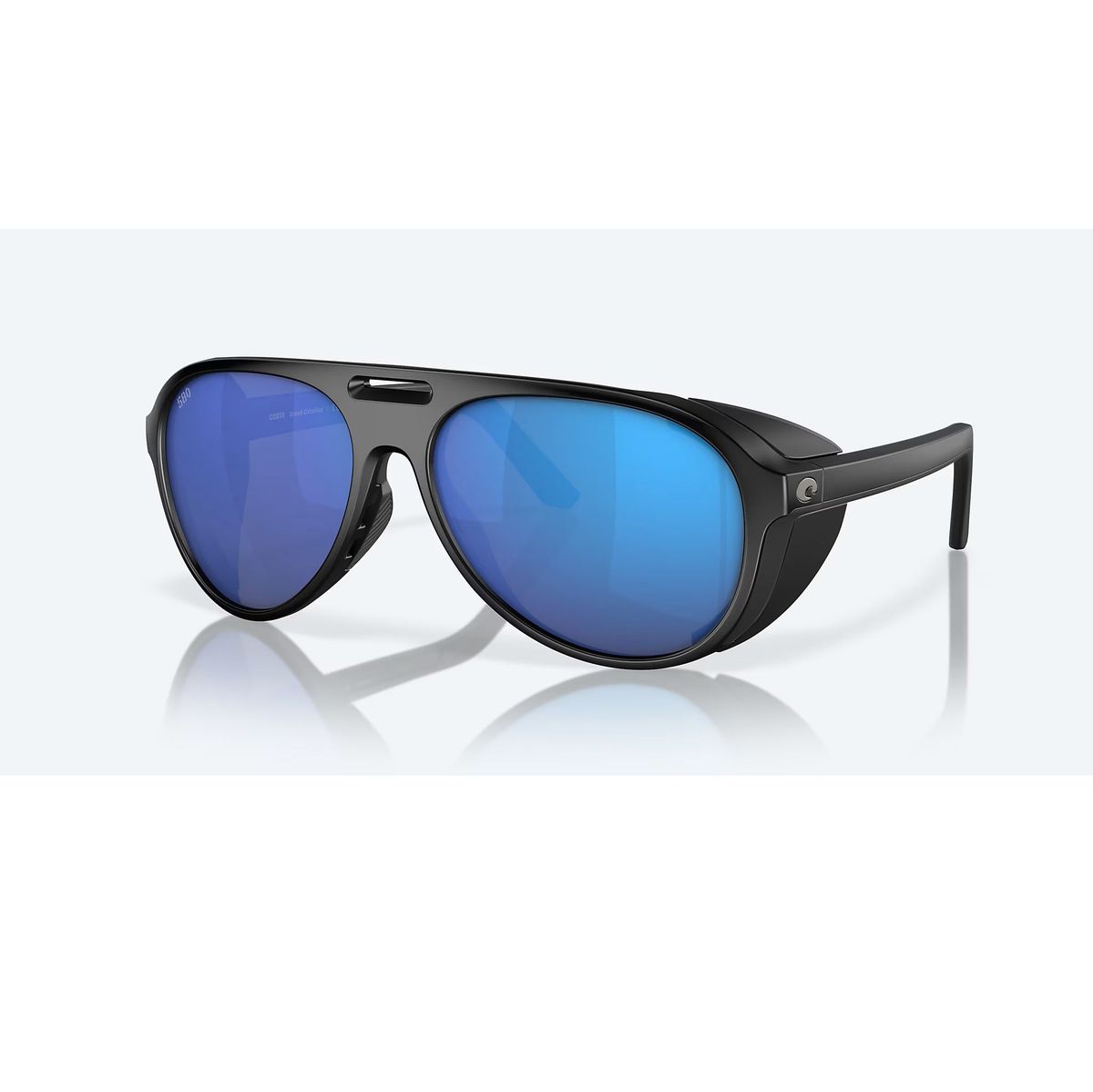 COSTA Grand Catalina Matte Black/Blue Mirror Polarized Glass (580G)