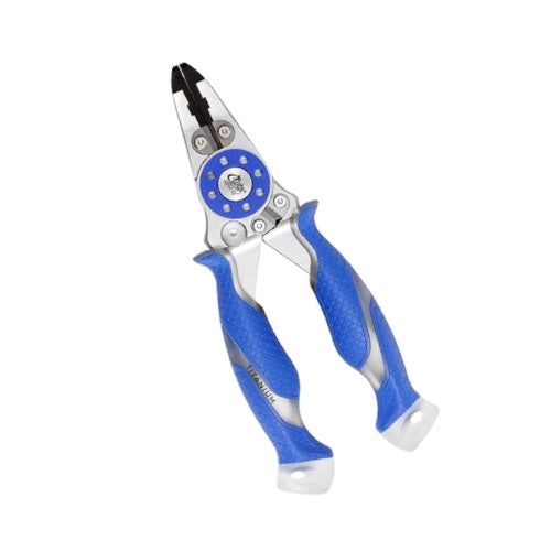 Cuda 7.5-Inch Mono/Braid Fishing Pliers with Integrated Tungsten Carbide Wire Cutters