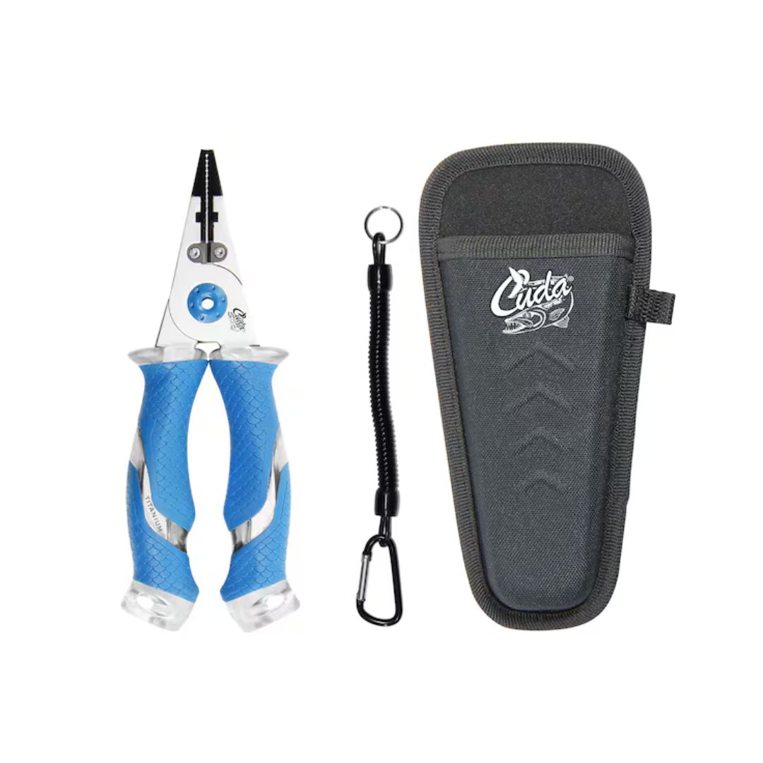 Cuda Pliers w/ Lanyard & Sheath