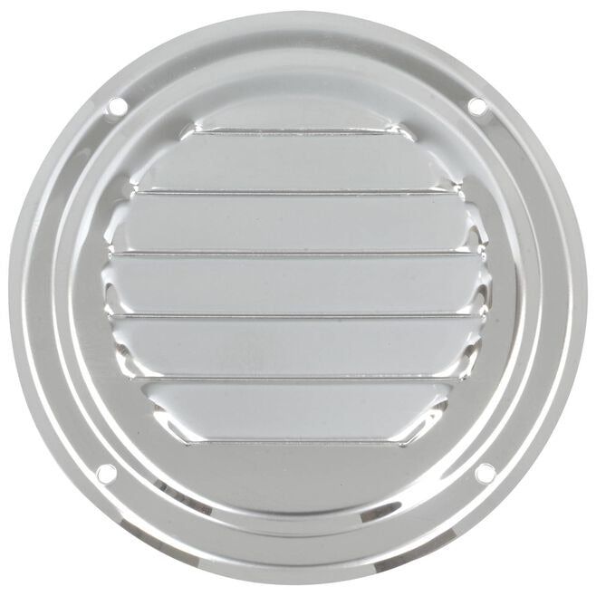 Custom Round 4" dia Stainless-Steel Louvered Ventilators (HN)