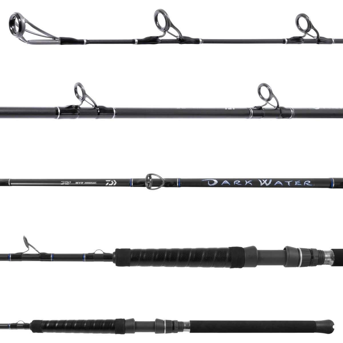 Daiwa Darkwater DRKW66HB Conventional Rod (6'6", 1pc., 50-80lb., Heavy)