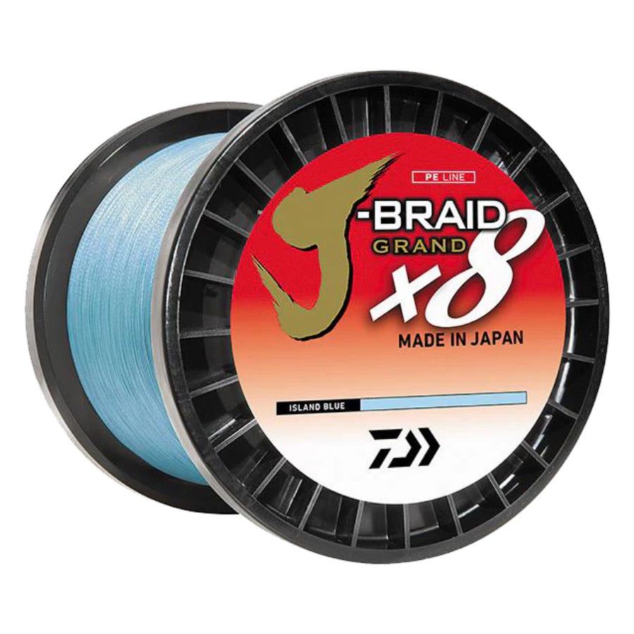 DAIWA J-BRAID x8 GRAND BULK SPOOL 3000 YARDS