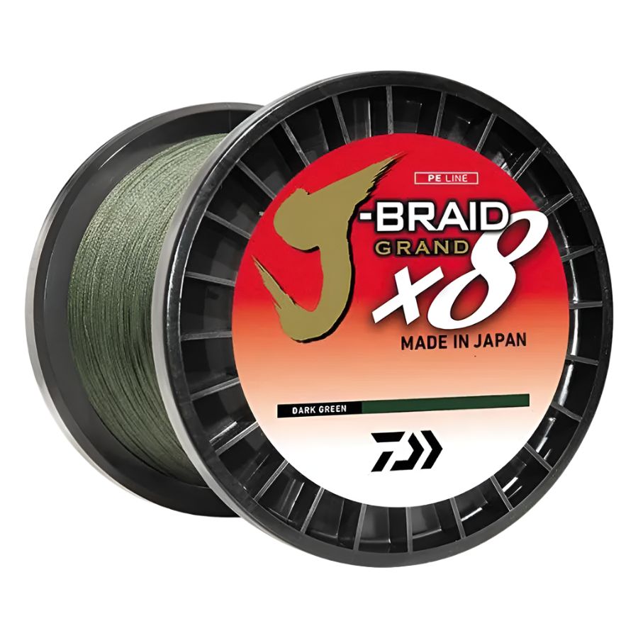 DAIWA J-BRAID x8 GRAND BULK SPOOL 3000 YARDS