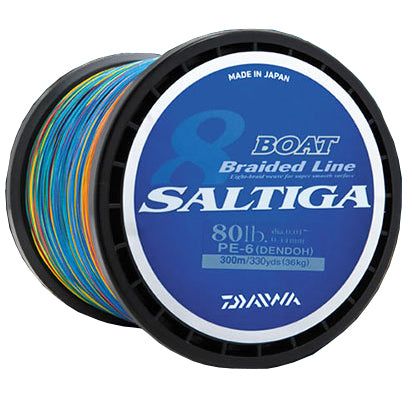 Daiwa Saltiga Braided Line - 80 lbs.