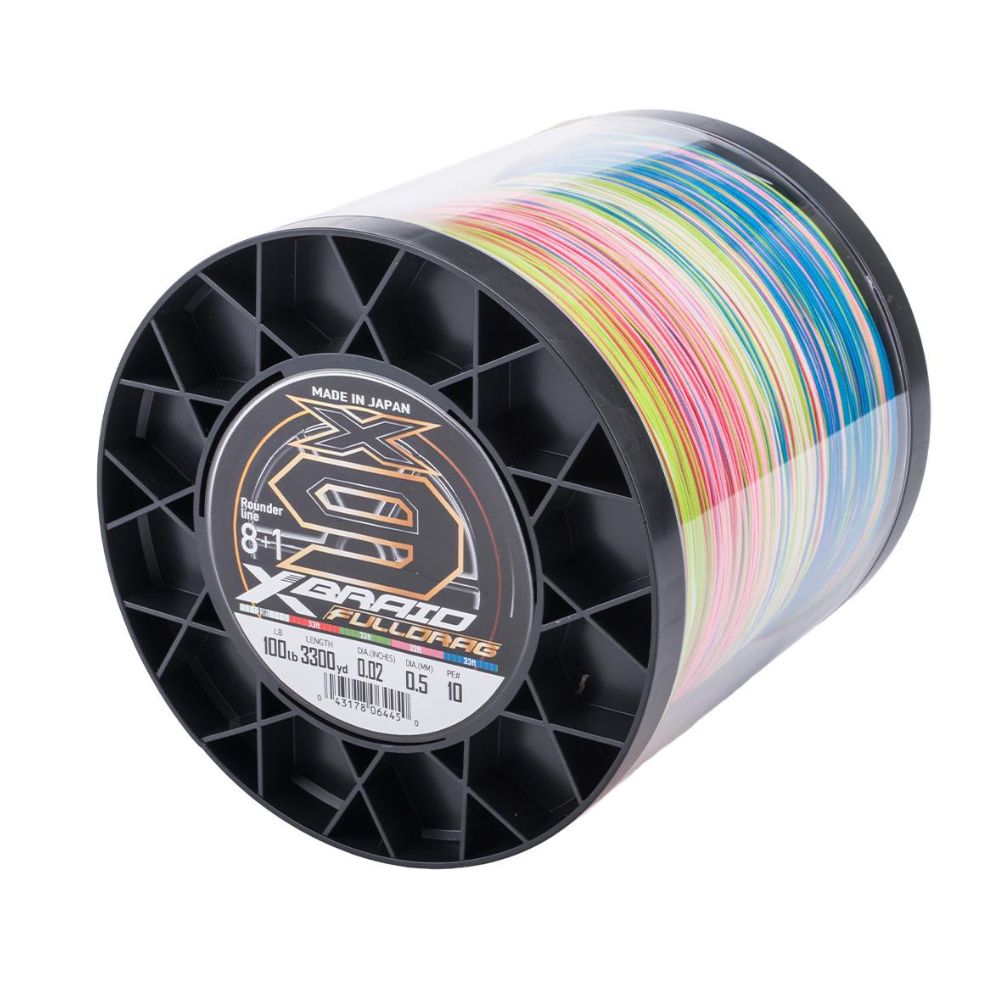 DAIWA XBraid X9 Full Drag Braid 3300Y Multicolor