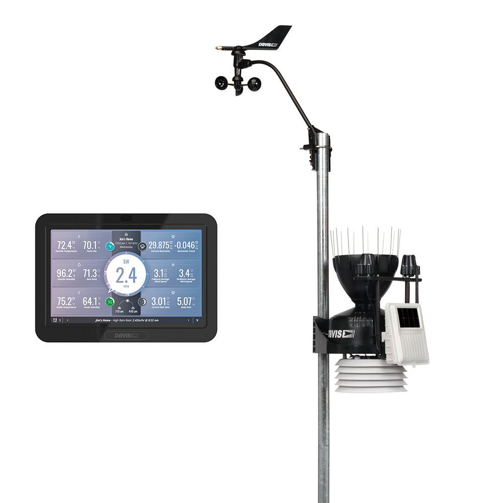 Davis Vantage Pro2 Plus Wireless Weather Station with UV and Solar Radiation Sensors and WeatherLink Console [6262]