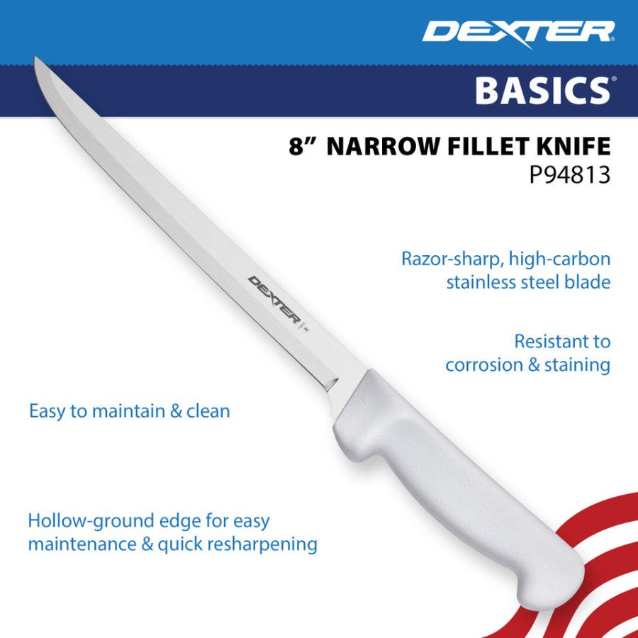 DEXTER BASICS NARROW FILLET KNIFE