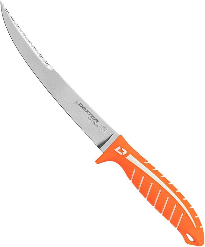 Dexter Dextreme Dual Edge 8in Flexible Fillet Knife with Sheath
