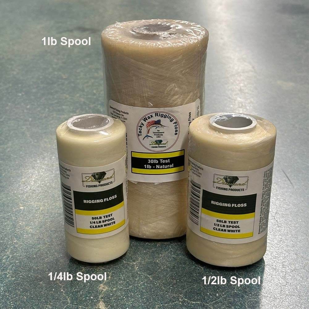 Diamond 1/2lb Natural Tacky Wax Rigging Floss