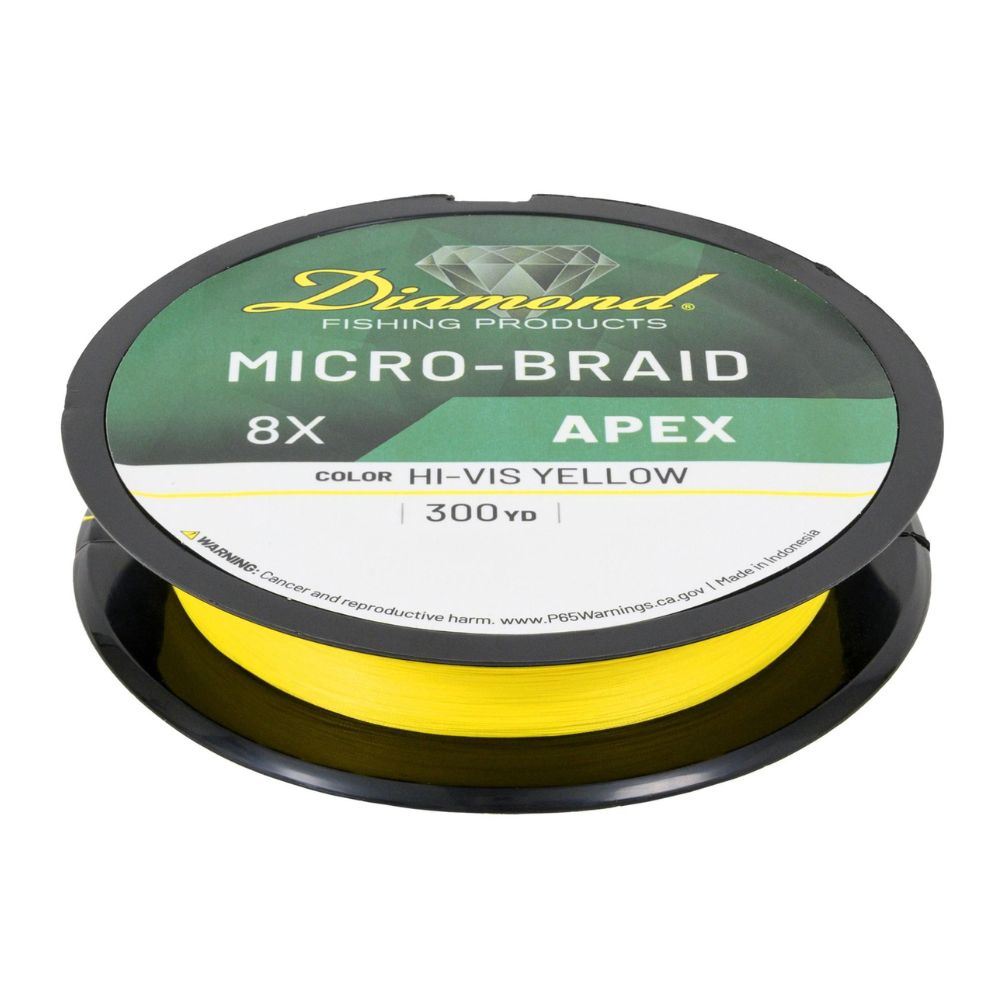 Diamond APEX Solid 8X Microbraid 300yd