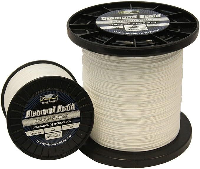 Diamond Braid Generation III Hollow Core 3000 Yards