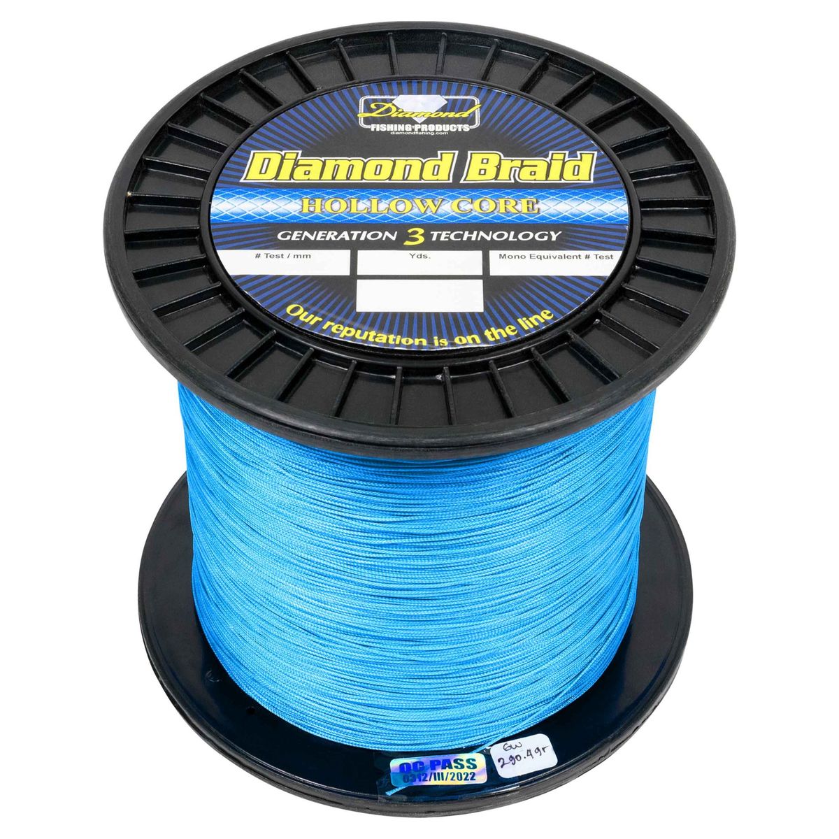 DIAMOND G3 16X HOLLOW CORE BRAID 600 YARDS