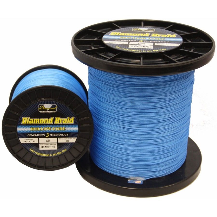 DIAMOND GEN 3 HOLLOW CORE BRAID 1500 YARDS