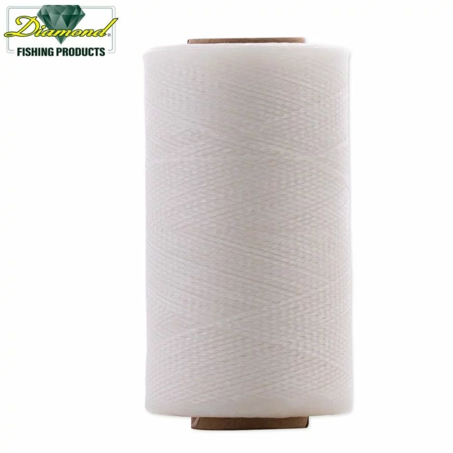 DIAMOND TACKY WAX RIGGING FLOSS 1/4LB SPOOL CLEAR WHITE