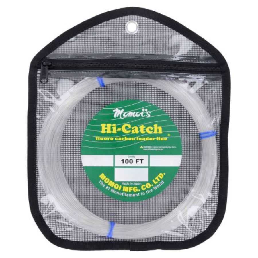 MOMOI HI-CATCH FLUOROCARBON LEADER 100 FEET