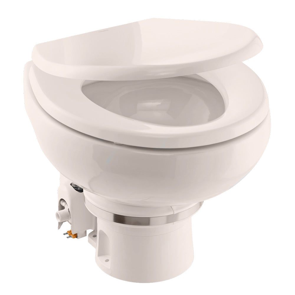 Dometic MasterFlush 7120 Bone Electric Macerating Toilet w/Orbit Base Slow Close Seat - Freshwater - 12V