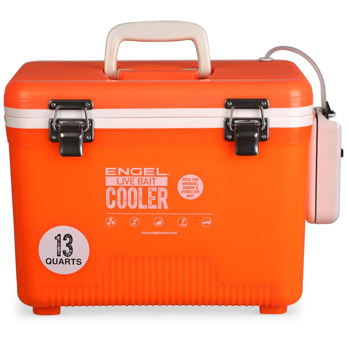 Engel Live Bait Cooler with Air Pumps Livewell