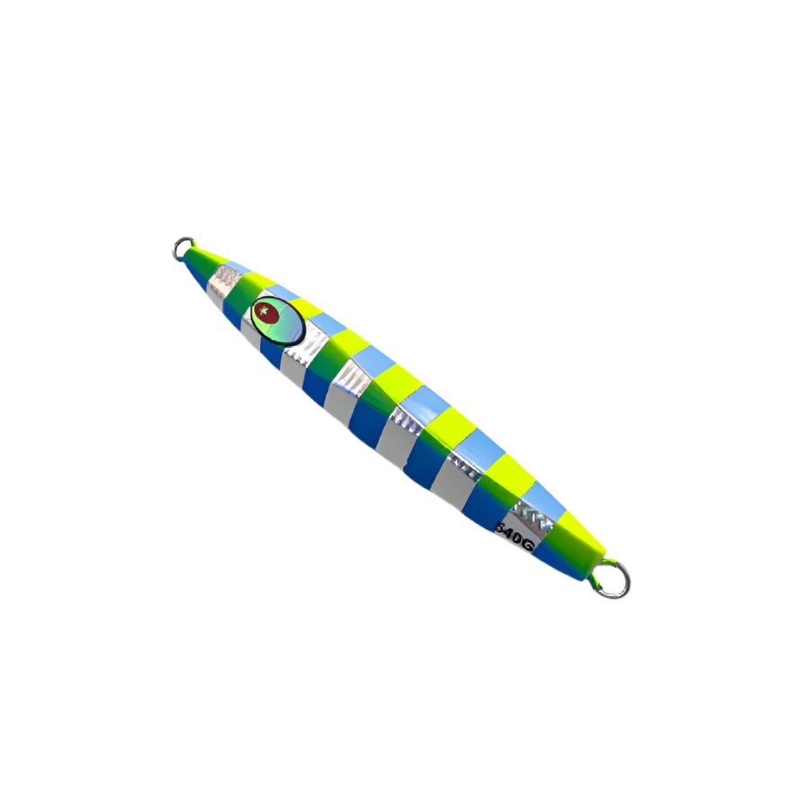 FEED METAL JIG FLINT WITH RATTLE