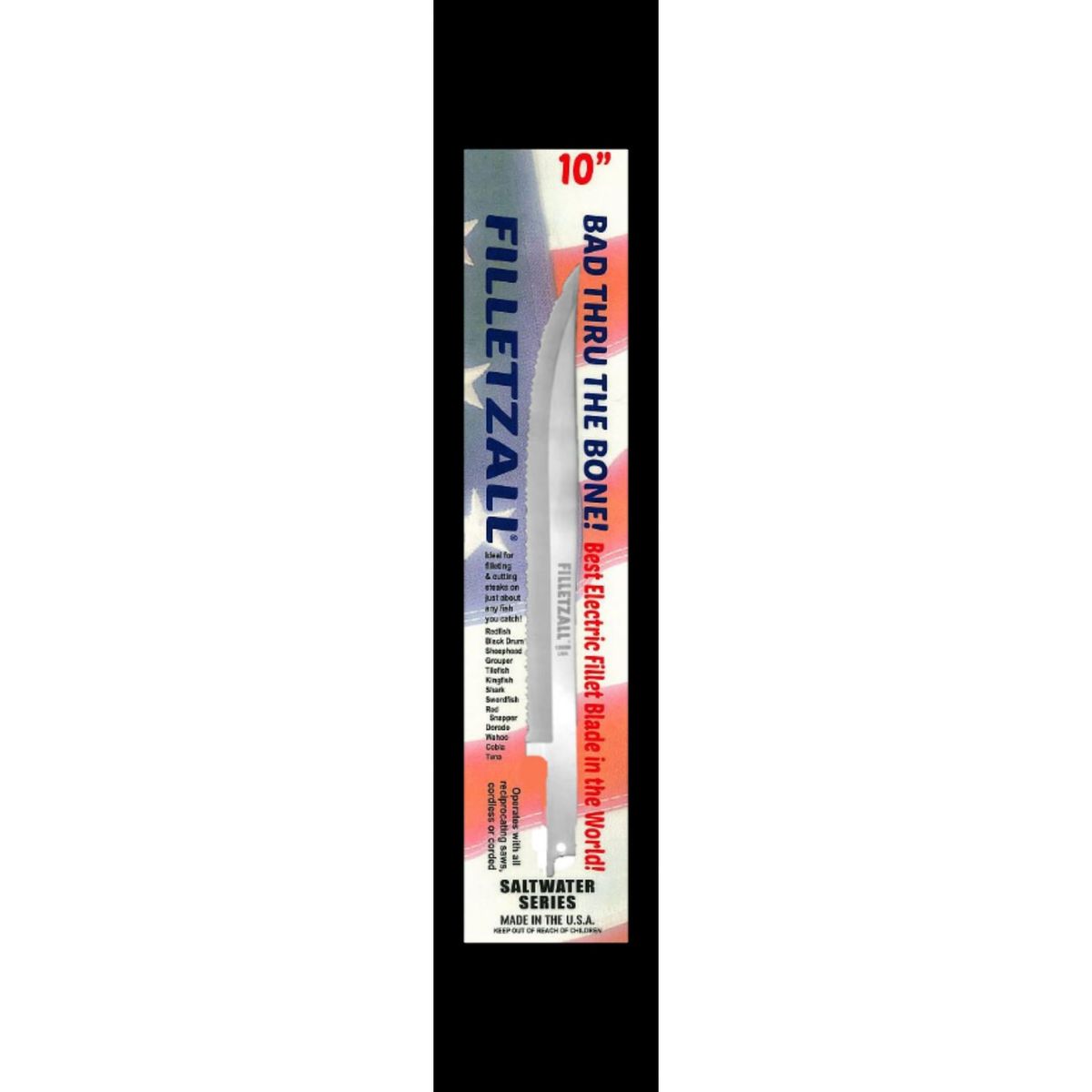 FilletZALL Saltwater Reciprocating Fillet Knife Blades